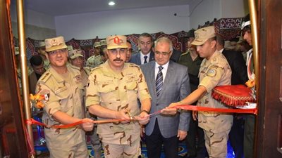 افتتاح مقر قسم التجنيد والتعبئة بالإسماعيلية بعد التطوير 