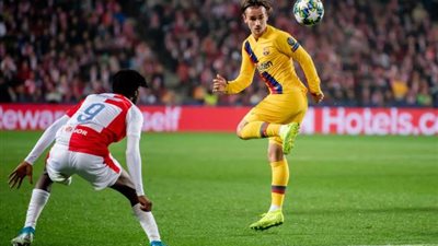 ترتيب مجموعة برشلونة بعد الفوز على سلافيا برتج بدوري أبطال أوروبا