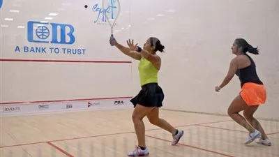 سلمى هاني تفوز على راشيل أرنولد في الدور الأول من بطولة العالم للإسكواش بمصر