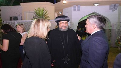 الأنبا إرميا يشارك في احتفالية سفارة المجر بالقاهرة بالعيد الوطني لبلادها
