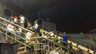 الزمالك ضد جينيراسون.. جماهير الزمالك تزين ملعب السلام