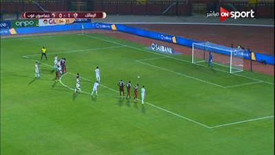 عاجل.. محمود علاء يهدر ضربة جزاء للزمالك أمام جينيراسيون (فيديو)