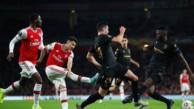 أهداف مباراة - آرسنال 3 × 2 فيتوريا جيماريش | الدوري الأوروبي