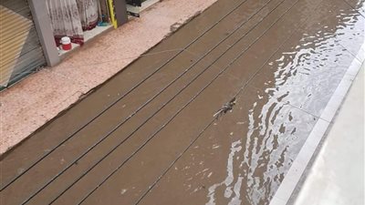 أمطار متفاوتة على دمياط يصاحبها برق ورعد