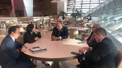 شكري يطلع وكيلة سكرتير عام الأمم المتحدة على تطورات 