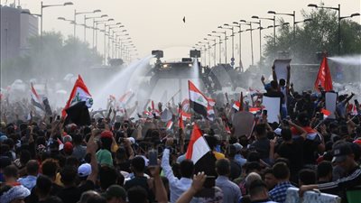 بيان من الداخلية العراقية استخدام القوة المفرطة تجاه المتظاهرين