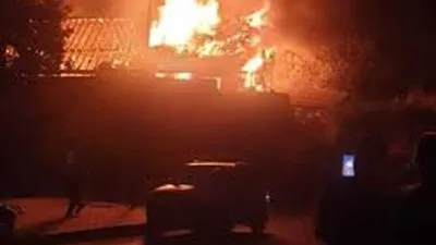 حريق يلتهم ورشة أخشاب بأبو كبير 