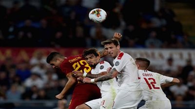 أهداف مباراة - روما 2 × 1 ميلان