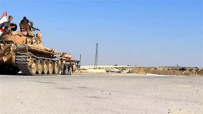 الجيش السوري يدخل مدينة 