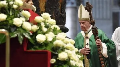 البابا فرنسيس يترأس  قداس الأعمال الختامية لسينودس الأساقفة