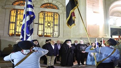 البطريرك يوحنا العاشر يشهد احتفالية الذكرى المئوية لتأسيس الجالية اليونانية بدمشق