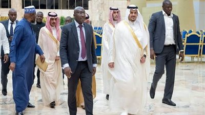 نائب رئيس غانا يصل الرياض لحضور منتدى 