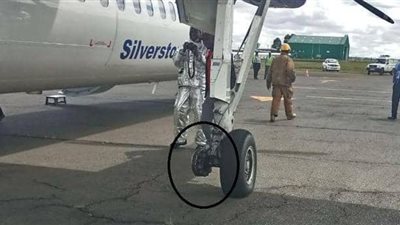 هبوط اضطراري لطائرة ركاب شمال غرب كينيا