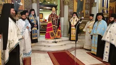 البابا ثيودوروس يشهد احتفال اليوم الوطني للجالية اليونانية بالقاهرة (صور) 