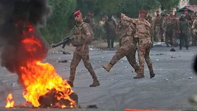 مقتل 17 متظاهرا في تجدد الاشتباكات في العراق