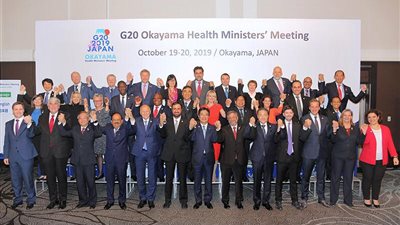 مصر تشارك فى اجتماع وزراء الصحة لمجموعة العشرين لعام 2019