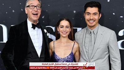 إيميليا كلارك تحتفل بالعرض الخاص لفيلمها الجديد بنيويورك