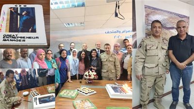 المتحف الكبير يحتفل بتقدم أعمال الإنشاءات.. وحفل خاص للواء عاطف مفتاح (صور)