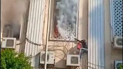 مصدر عن كنيسة شبرا المحترقة: تم إخراج الأطفال دون وقوع إصابات