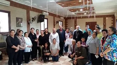 تفاصيل لقاء المجلس الإقليمي للجيو ماريا مع الأنبا باسليوس