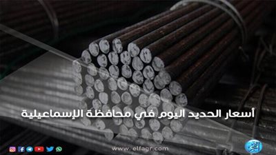 أسعار الحديد اليوم السبت 2 نوفمبر في محافظة الإسماعيلية