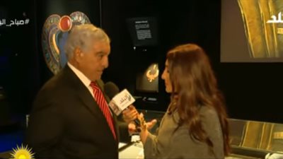 حواس: 10 مليون دولار حصة مصر من معرض عنخ آمون بباريس (فيديو)