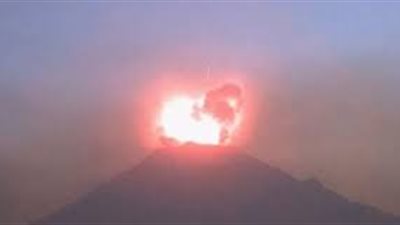 انفجار بركاني في جزيرة ساتسومايو جنوب شرق اليابان