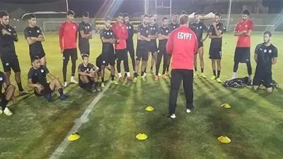 المنتخب الأوليمبي يواصل تدريباته استعدادا لبطولة أمم الإفريقيا تحت 23 عام