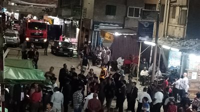 عاجل.. فصل جميع المرافق وإخلاء عقار دمنهور المائل (صور)