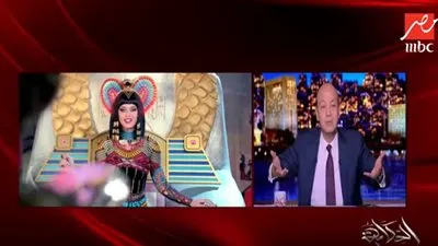 شاهد.. عمرو أديب يعلق على زيارة الفنانة العالمية 