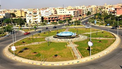الانتهاء من تطوير المرحلة الثانية بميدان النهضة بمدينة الشروق