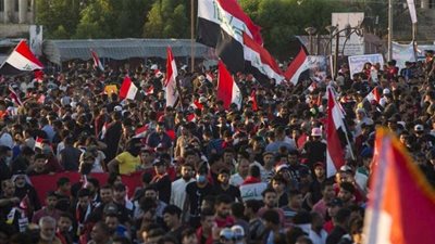 عاجل.. إغلاق جسر الأحرار وسط بغداد بالحواجز الإسمنتية