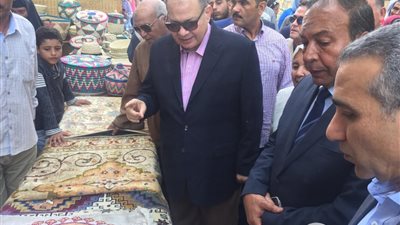 محافظ الفيوم يفتتح فعاليات مهرجان تونس التاسع للخزف والفخار والحرف اليدوية (فيديو وصور) 
