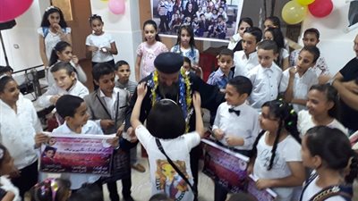 كنيسة أبوشوشة بقنا تحتفل بالعيد الـ 15 لرسامة القس بولس نظير