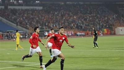 بهدف مصطفي محمد.. منتخب مصر الأولمبي يتقدم على مالي في الشوط الأول