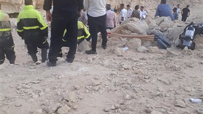 ننشر الصورة الأولى لاستخراج جثة 