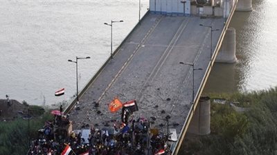 3 جسور وإجراءات أمنية مشددة وسط العاصمة العراقية بغداد