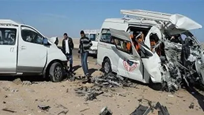 النيابة تطلب سرعة تحريات المباحث في حادث الإسكندرية الصحراوي