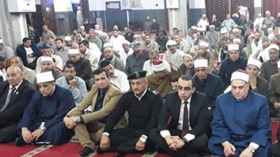 نائب محافظ الإسماعيلية يشهد الاحتفال الديني بالمولد النبوى الشريف