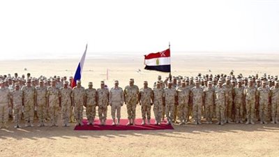 اختتام فعاليات التدريب المشترك المصري الروسي 