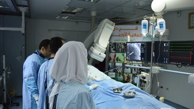 إجراء 3409 عملية قلب مفتوح وقسطرة قلب لغير القادرين بالمنيا