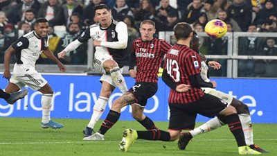 يوفنتوس يحسم ديربي ميلان ويخسر رونالدو