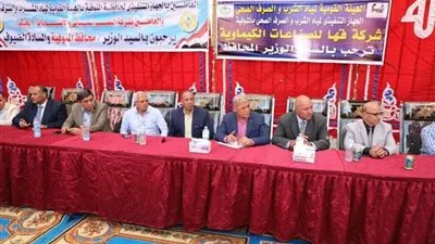 محافظ المنوفية يفتتح محطة رفع صرف صحي كفر العرب بقويسنا