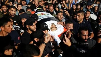 تشييع جثمان بهاء أبو العطا بغزة.. رغم القصف