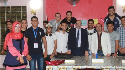 المدن الجامعية تحتفل بالمولد النبوي الشريف بجامعية الفيوم (صور)  