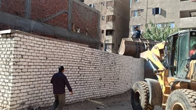 إزالة 224 حالة تعدي بالقليوبية (صور)