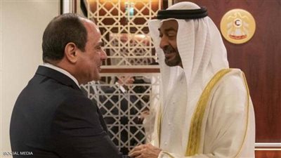 محمد بن زايد مرحبا بالسيسي: 