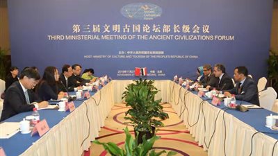 مشاورات بين مصر والصين لتنظيم مؤتمر عالمي لمكافحة الاتجار في الآثار 