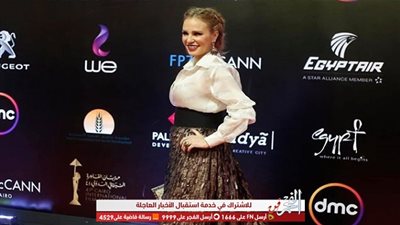 شيرين رضا بلوك مختلف في ختام مهرجان 