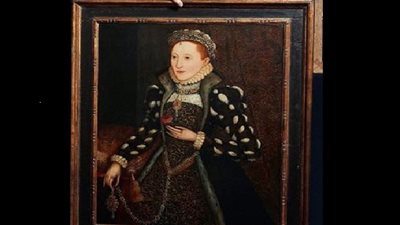 لوحة ضائعة منذ زمن تكشف عن الملكة الشابة إليزابيث الأولى!